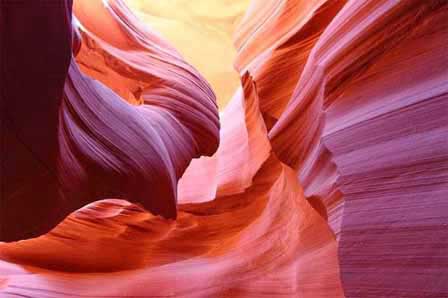 Picture of Antelope Slot Canyon in Norther Arizona