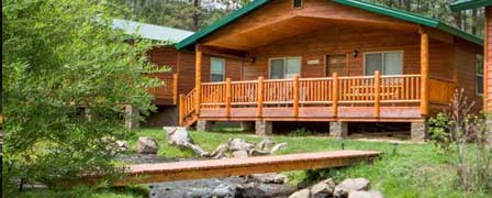 Greer Lodge Resort and Cabins vacation accommodations in Greer Arizona