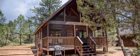 Mogollon Resort Cabins vacation lodging in Heber-Overgaard Arizona