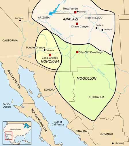 painted desert map