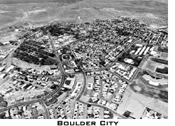 Historic Boulder City Nevada built to house Hoover Dam workers