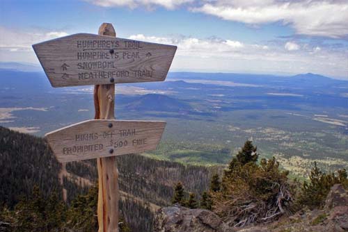 Humphreys Peak Trail - Almost To The Summit