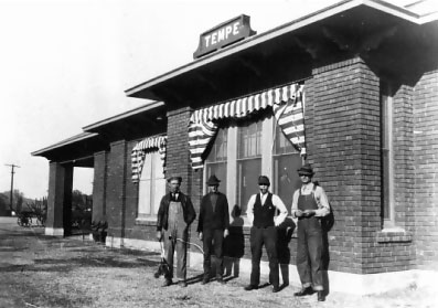 Tempe Railroad Depot c. 1925