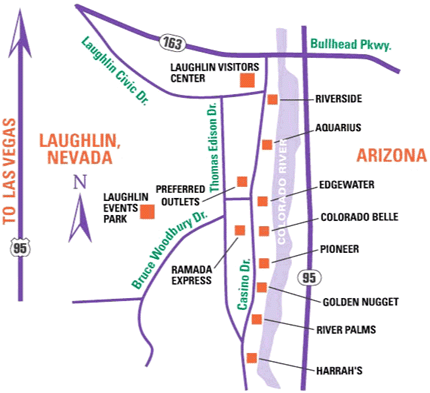 Arizona casino map