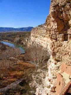 Picture of the View From The Top of Montezuma Castle
