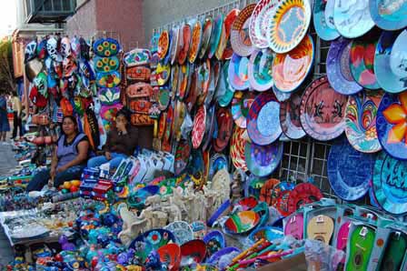 Street Shopping in Nogales Mexico
