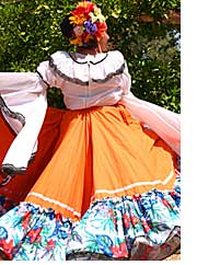 Mexican style dress - Nogales style.