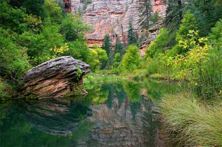 Picture of West Fork Trail in Oak Creek Canyon