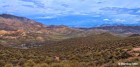 Picture Along Apache Trail Arizona
