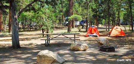 Camping at Grand Canyon South Rim