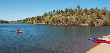 Lynx Lake in Prescott Arizona, Camping, Fishing