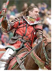 Jousting is a crowd favorite at the Renaissance Festival