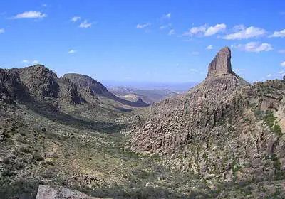 Weavers Needle in the Superstition Mountains